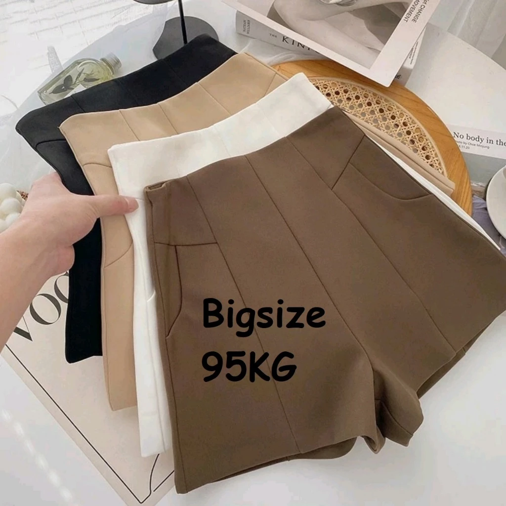 Quần short nữ lưng cao thời trang, Bigsize