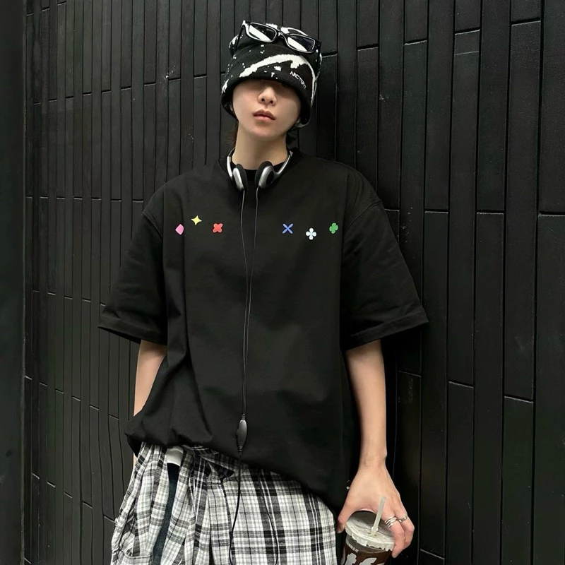 Áo phông nam nữ unisex JAY SWAG thun cotton màu ĐEN/TRẮNG/VÀNG  - áo thun cổ tròn tay lỡ form rộng Brand Jaystoree 🖤