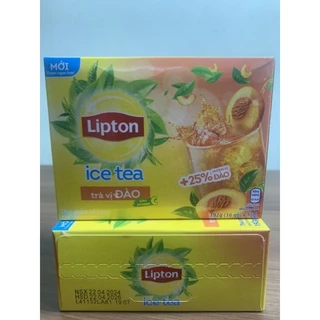 [Kèm quà tặng] Trà lipton ice tea vị Đào 192g ( date 5/2026)