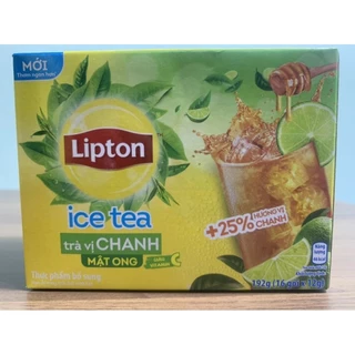 [Kèm quà tặng] Trà Lipton ice tea trà vị Chanh(date 5/2026)