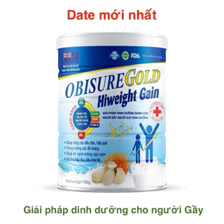 [Hộp 900g] Sữa Bột Tăng Cân Obisure Gold Hiweight Gain - Dinh Dưỡng Dành Cho Người Gầy, Người Suy Dinh Dưỡng