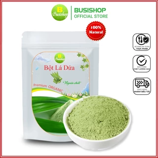 Bột lá dứa nguyên chất 100g, Bột lá nếp sấy lạnh, Làm bánh, Nấu xôi, Tạo màu xanh cho thực phẩm