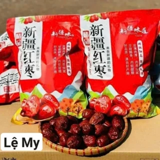 Táo Đỏ Hòa Điền Tân Cương Sấy Khô,Táo đỏ Tân Cương ăn liền, nấu chè 700gr