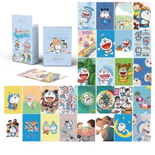 Set 50 lomo card Hologram-Thẻ bài DORAEMON