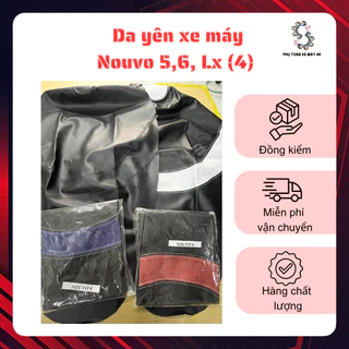 Da yên xe máy Nouvo 5, 6, Lx (4), da yên chuẩn form theo xe