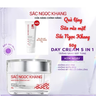 Kem Dưỡng Da Ban Ngày Sắc Ngọc Khang 5 trong 1 [Hộp 30ml]