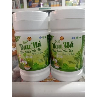 Bột rau má đậu xanh cần tây hộp 500 g thanh nhiệt cơ thể