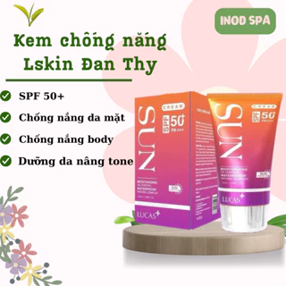 Kem chống nắng Sun Cream Lskin Dưỡng da trắng sáng, Ngăn ngừa nếp nhăn