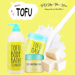 Sữa Tắm Đậu Phụ Cathy Doll White Tofu Body Bath Cleanser Dưỡng Da Body Thái Lan [ Chai 750ml ]