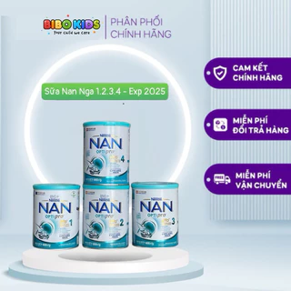 Sữa Nan Nga nội địa 800gr SỐ 1, 2, 3, 4