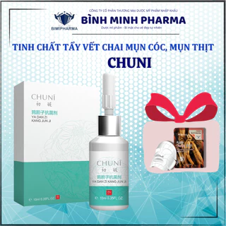 Tinh chất tẩy vết chai, mụn cóc, mụn thịt CHUNI - Serum tẩy mụn, vết chai cao cấp - Dung tích 10ml