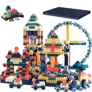 Bộ Đồ Chơi Lego Xếp Hình 520 Chi Tiết Cho Bé- Đồ Chơi Thông Minh Giúp Bé Phát Triển Tư Duy