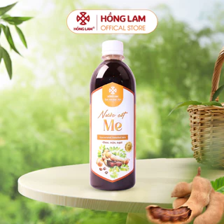 Nước cốt me tươi Hồng Lam, dạng chai (500ml). Có vị chua, ngọt