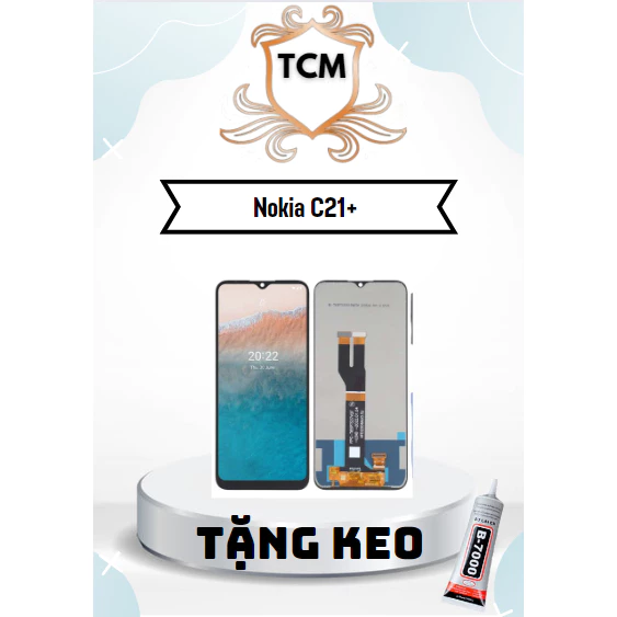 Màn Hình Nokia C21 Plus / TA-1433 - Nguyên Bộ Loại Tốt Nhất, Màu Đen