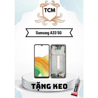 Màn Hình Samsung Galaxy A33 5G 2022 / A336 - Màn Hình Nguyên Bộ OLED 2 IC Liền Khung Xương, Màu Đen