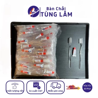 [100 Chiếc] Bàn Chải Du Lịch, Nhà Nghỉ, Khách Sạn Dùng Một Lần