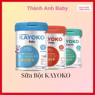 Sữa Kayoko Pedia, Baby, Grow IQ Lon 900g [Date 2025] 009