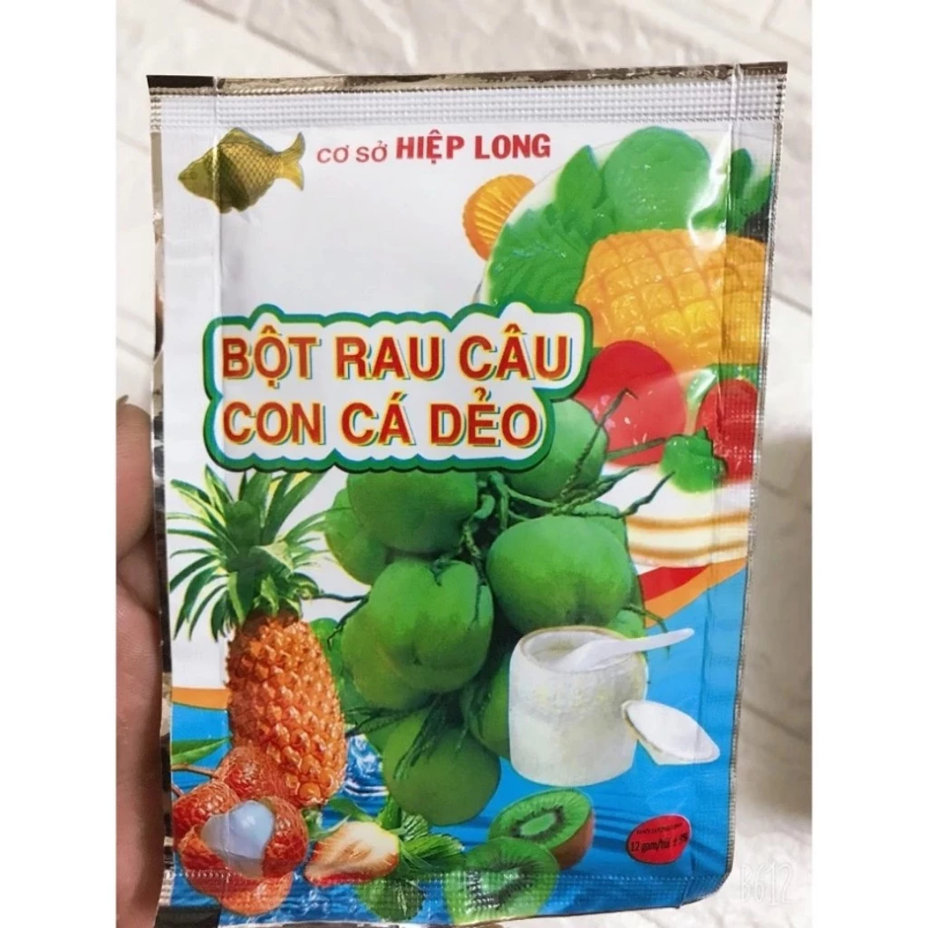 1 Gói Thạch Rau Câu Con Cá Dẻo Hiệp Long