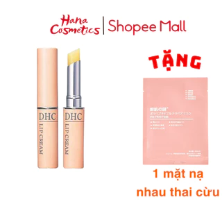 Son dưỡng môi DHC Lip Cream không màu dưỡng ẩm làm mềm môi 1,5g