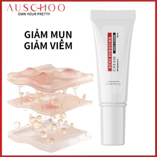 Kem chấm mụn Adapalene 0.1% giảm mụn viêm sưng, gom cồi nhanh chóng, mờ thâm mụn AUSCHOO ACNE REMOVING CREAM 10g