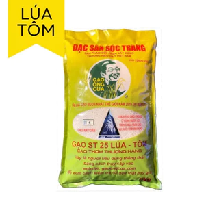 GẠO ÔNG CUA ST25 LÚA TÔM TÚI 5KG