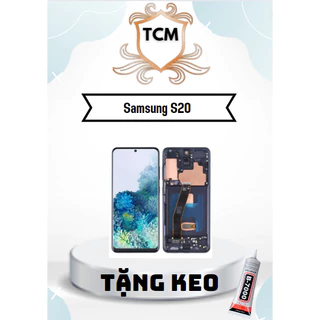 Màn Hình SAMSUNG GALAXY S20 / SM-G980 - Màn Hình Nguyên Bộ Incell Liền Khung Xương, Màu Đen