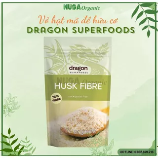 Vỏ mã đề hữu cơ (Psyllium Husk) - Dragon Superfoods - 150g