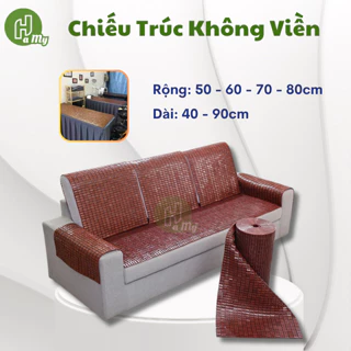 (40-90cm) Chiếu Trúc Không Viền Trải Ghế Sofa, Trải Giường Spa, Lót Ghế Ngồi, Cabin Oto Mới 2023