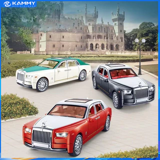 【🔥HCM/24H】Mô hình xe ô tô Rolls Royce Phantom VIII tỷ lệ 1:24 bằng kim loại