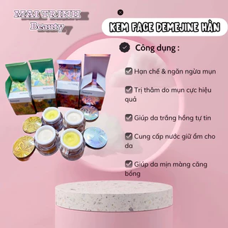 KEM FACE HÀN DEMEJINE (TRẮNG HỒNG CĂNG BÓNG)