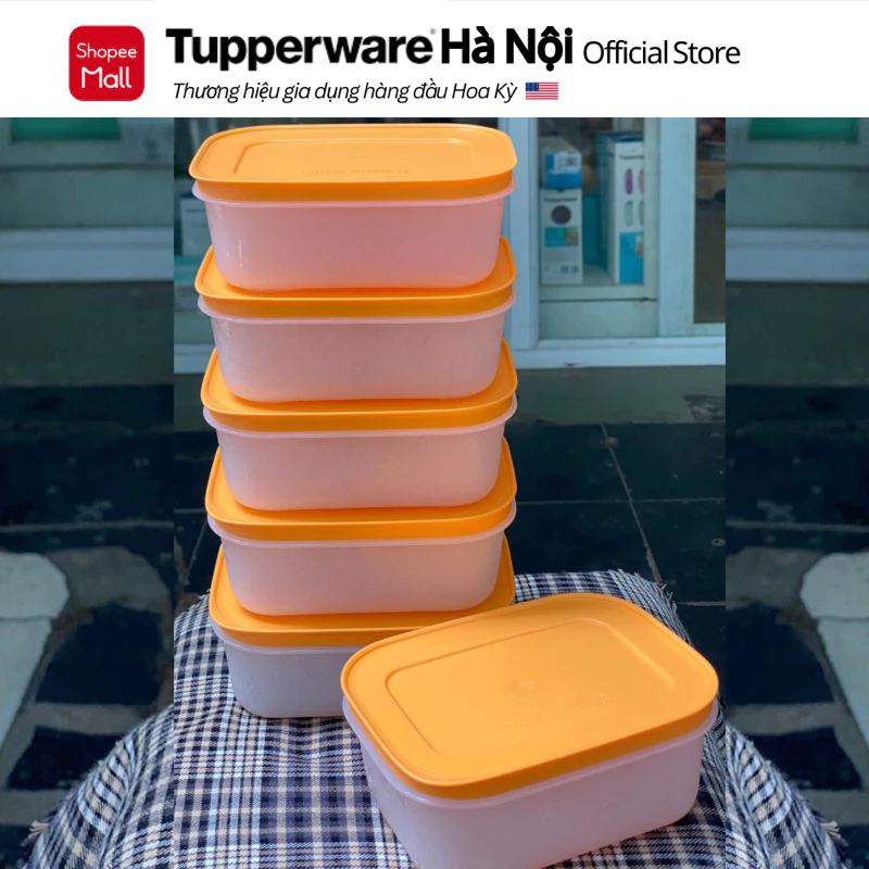 Hộp trữ đông Tupperware Freezermate Gen II 450ML Chính Hãng