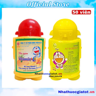 Viên Ngậm Vitamin C Doremon (50 viên) - Tăng cường sức đề kháng cho trẻ