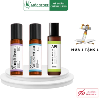 Serum khử mùi hôi nách API Mee Natural, Thanh lăn làm trắng nách, ngăn tiết mồ hôi (10ml)