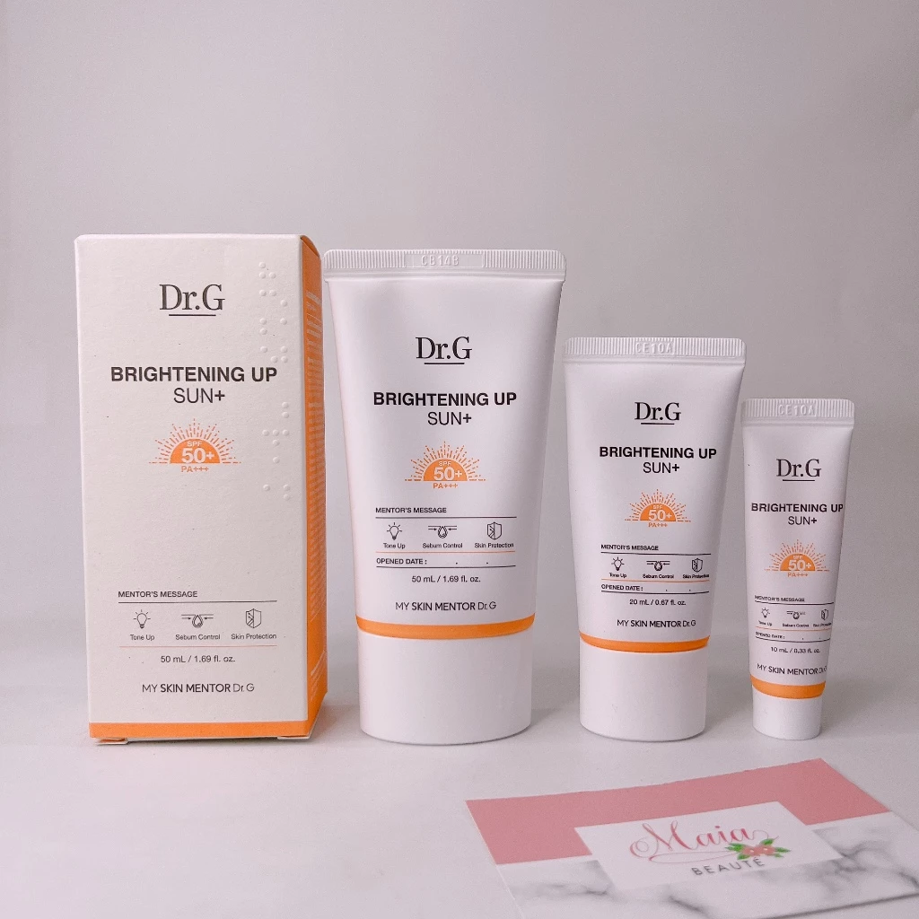 Kem chống nắng dưỡng sáng da nâng tông Dr.G Brightening Up Sun+ SPF50+ PA+++