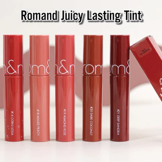 Son tint bóng Romand Bare Juicy Lasting Tint màu #23 #24