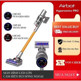 Máy hút bụi cầm tay đa năng thông minh Airbot Hypersonic Pro lực hút khủng 27000PA cảm biến hồng ngoại phát hiện bụi bẩn