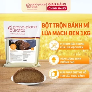 Bột Trộn Bánh Mì Lúa Mạch Đen Puratos Grand-Place VN -1Kg