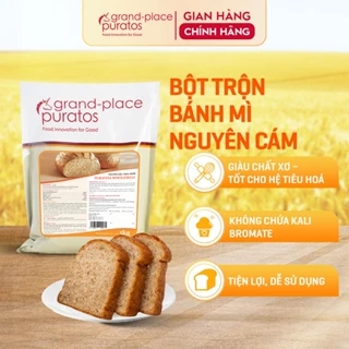 Bột Trộn Bánh Mì Dinh Dưỡng Puravita Wholemeal Puratos Grand-Place VN-5 Kg-4116073