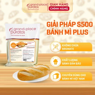 Phụ Gia Bánh Mì Việt Nam S500 Plus Puratos Grand-Place VN -1 Kg-Im-S500-09-4116080