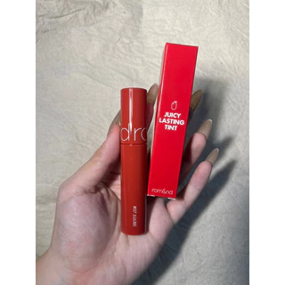 [SON CHIẾT][07 JUJUBE] Son Tint bóng siêu lì, căng mọng cho môi Hàn Quốc Romand Juicy Lasting Tint 5.5g