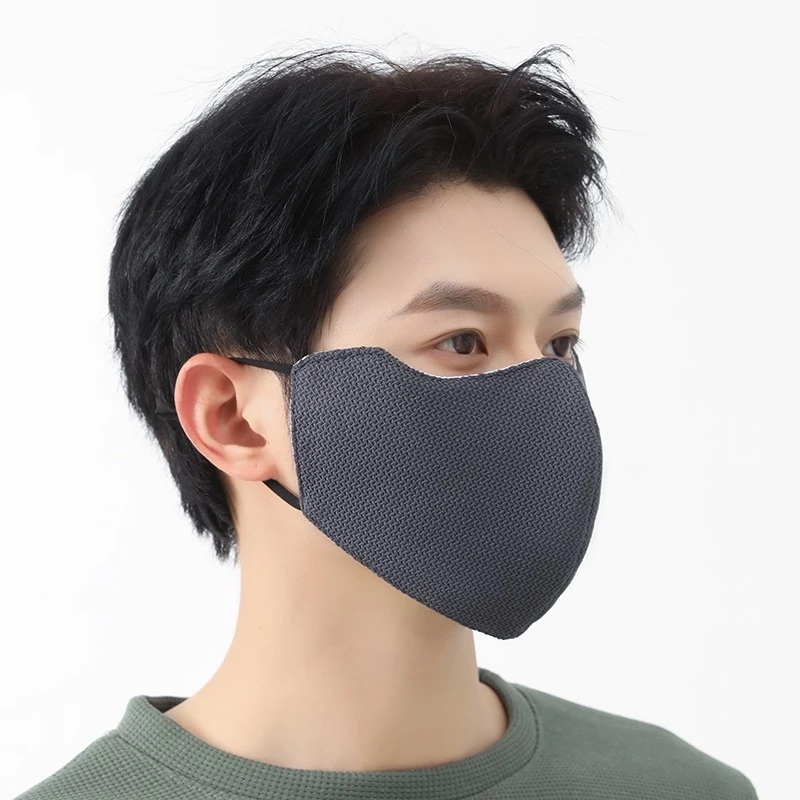 Khẩu Trang Vải 3D Chống Nắng Thoáng Khí Unisex Fashion Mask ( Êm Ái Co Giãn Vừa Vặn Khuôn Mặt Vải Hút Ẩm )