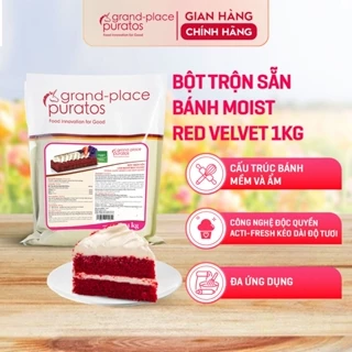 Bột Trộn Sẵn Làm Bánh Red Velvet Puratos Grand-Place VN -1kg