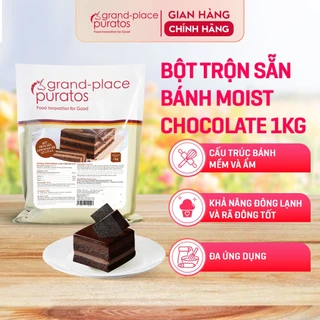 Bột Trộn Sẵn Làm Bánh Tegral Satin Moist Cake Chocolate Puratos Grand-Place VN-1 Kg