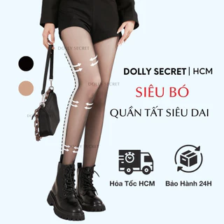 Quần Tất Che Khuyết Điểm DOLLY SECRET Tàng Hình Siêu Mỏng Siêu Dai  Thon Gọn Chân Cao Cấp Quần Tất  T37