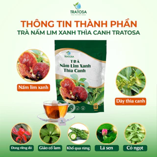 Trà Nấm Lim Xanh Thìa Canh Tratosa - Hỗ Trợ Bệnh Tiểu Đường Và Giảm và Ổn Định Đường Huyết Về mức Cân bằng