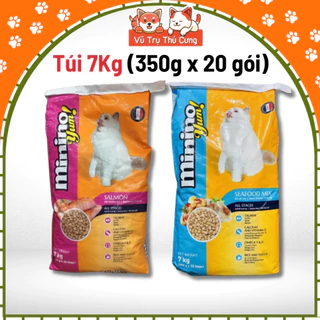 Thức Ăn Hạt Cho Mèo Minino Yum 7Kg