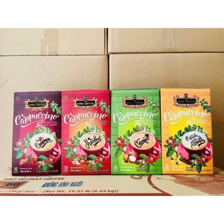 Cà Phê Hòa Tan Cappuccino TNI KING COFFEE - Hộp 12 gói x 20g