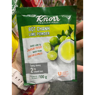 Bột chanh KNORR (LIME POWDER) gói 100gr