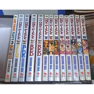 OP Onepiece lẻ, OP Red, yellow, blue [lưu ý tr cũ ố nhiều]