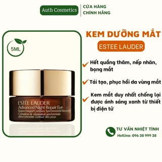 Auth- Kem dưỡng mắt Estee xóa thâm bọng mắt, nếp nhăn, cho da tươi trẻ Lauder Repair Eye 5ml